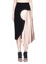 Main View - Click To Enlarge - ROKSANDA - 'Niamh' draped satin asymmetric crepe skirt