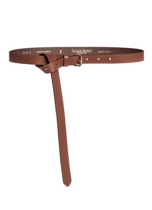 Main View - Click To Enlarge - MAISON BOINET - Long leather belt