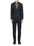 Figure View - Click To Enlarge - GIVENCHY - Contrast collar bone poplin shirt