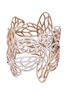 Main View - Click To Enlarge - ANYALLERIE - 'Forest Butterfly' diamond 18k rose gold cutout bangle