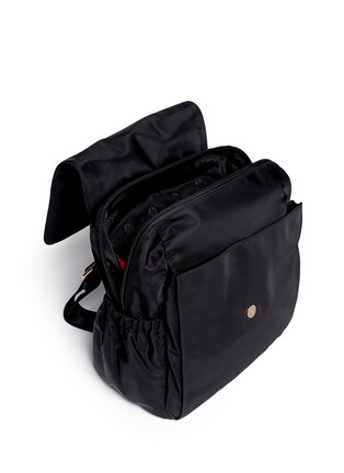 Detail View - Click To Enlarge - TORY BURCH - Travel nylon baby backpack