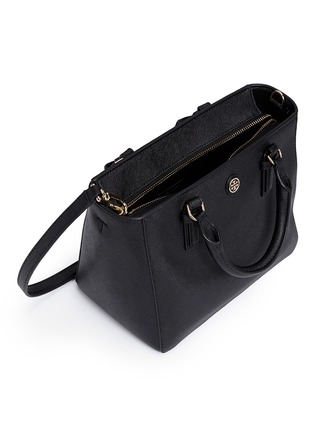 Detail View - Click To Enlarge - TORY BURCH - 'Robinson' mini leather tote