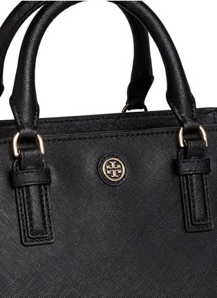 Detail View - Click To Enlarge - TORY BURCH - 'Robinson' mini leather tote