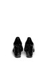 Back View - Click To Enlarge - TORY BURCH - Moulded logo patent leather pumps