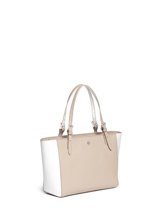 Front View - Click To Enlarge - TORY BURCH - York' small leather buckle tote