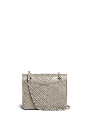 Main View - Click To Enlarge - TORY BURCH - 'Fleming' medium quilted leather bag