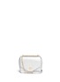Main View - Click To Enlarge - TORY BURCH - 'Kira' mini chain leather crossbody bag