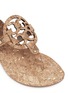 Detail View - Click To Enlarge - TORY BURCH - 'Miller' cork T-strap sandals