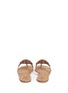 Back View - Click To Enlarge - TORY BURCH - 'Miller' cork T-strap sandals