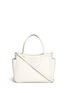 Main View - Click To Enlarge - TORY BURCH - 'Serif-T' leather satchel