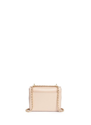 Back View - Click To Enlarge - TORY BURCH - 'Deco-T' mini patent leather chain bag