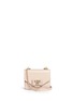 Main View - Click To Enlarge - TORY BURCH - 'Deco-T' mini patent leather chain bag