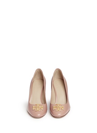 Figure View - Click To Enlarge - TORY BURCH - Raleigh' leather wedge pumps