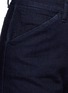 Detail View - Click To Enlarge - VICTORIA, VICTORIA BECKHAM - Wide leg broken twill jeans