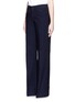 Front View - Click To Enlarge - VICTORIA, VICTORIA BECKHAM - Wide leg broken twill jeans
