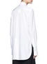 Back View - Click To Enlarge - ELLERY - 'Expelled' ruffle front cotton shirt