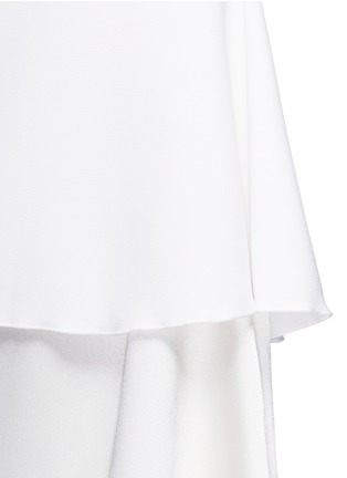 Detail View - Click To Enlarge - ELLERY - 'Suzie' layered satin crepe skirt