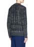 Back View - Click To Enlarge - LANVIN - Irregular cable knit sweater