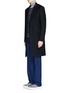 Figure View - Click To Enlarge - LANVIN - Irregular cable knit sweater