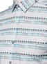 Detail View - Click To Enlarge - LANVIN - Tie dye print cotton poplin shirt