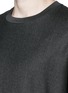 Detail View - Click To Enlarge - LANVIN - Felt twill T-shirt
