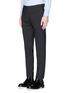 Front View - Click To Enlarge - LANVIN - Contrast side trim wool pants