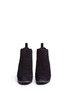 Front View - Click To Enlarge - PEDRO GARCIA  - 'Fawn' platform wedge suede ankle boots