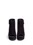 Figure View - Click To Enlarge - PEDRO GARCIA  - 'Terrie' platform wedge suede sandal boots