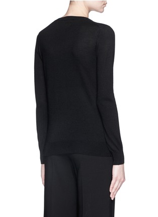 Back View - Click To Enlarge - MARKUS LUPFER - 'Bee Ring Embellished' Emma sweater