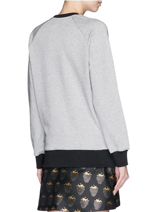 Back View - Click To Enlarge - MARKUS LUPFER - 'Gnome Flock' Layla sweatshirt
