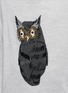 Detail View - Click To Enlarge - MARKUS LUPFER - 'Owl Embellished' Joey sweater