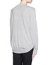 Back View - Click To Enlarge - MARKUS LUPFER - 'Owl Embellished' Joey sweater