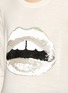 Detail View - Click To Enlarge - MARKUS LUPFER - 'White Lara Lip' sequin Natalie sweater