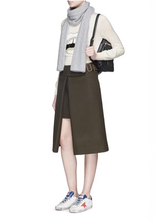 Figure View - Click To Enlarge - MARKUS LUPFER - 'White Lara Lip' sequin Natalie sweater