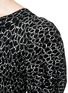Detail View - Click To Enlarge - ALAÏA - 'Asteroide' abstract pattern flare dress