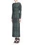 Figure View - Click To Enlarge - ALAÏA - 'Asteroide' shatter squiggle jacquard knit dress