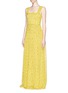 Figure View - Click To Enlarge - DIANE VON FURSTENBERG - 'Lillie' sun print silk chiffon maxi dress