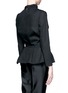 Back View - Click To Enlarge - TOGA ARCHIVES - Side draped peplum top
