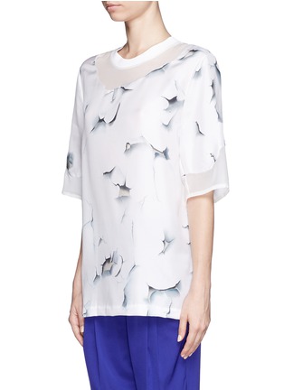 Front View - Click To Enlarge - 3.1 PHILLIP LIM - Peeled paint print oversized T-shirt