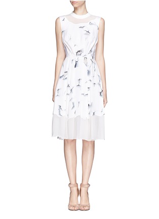 Main View - Click To Enlarge - 3.1 PHILLIP LIM - Peeled paint print dress