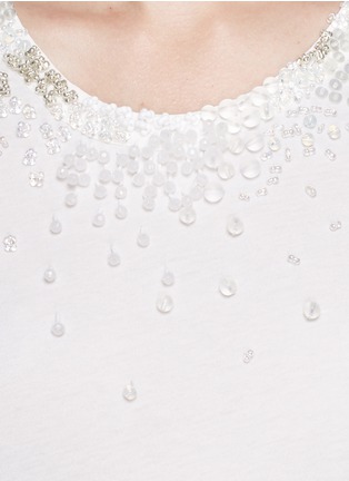 Detail View - Click To Enlarge - 3.1 PHILLIP LIM - Jewel neckline sheer top