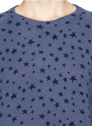 Detail View - Click To Enlarge - EQUIPMENT - 'Sloane' star cashmere sweater