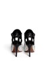 Back View - Click To Enlarge - PROENZA SCHOULER - Woven patent leather sandals