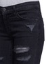 Detail View - Click To Enlarge - CURRENT/ELLIOTT - 'The Stiletto' ripped skinny jeans