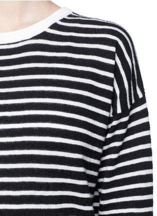 Detail View - Click To Enlarge - THEORY - Andrista striped knit sweater