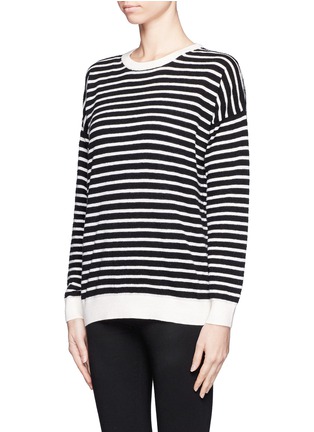 Front View - Click To Enlarge - THEORY - Andrista striped knit sweater