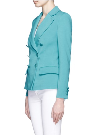 Front View - Click To Enlarge - EMILIO PUCCI - Milano knit printed interior blazer