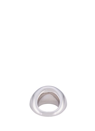 Figure View - Click To Enlarge - JACQUELINE RABUN - 'Beautiful' 18k white gold sculptural orb ring