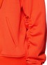 Detail View - Click To Enlarge - FENG CHEN WANG - 'WE YOU' padded appliqué drawstring trim hoodie