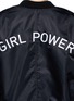 Detail View - Click To Enlarge - 73404 - 'Girl Power' embroidered padded MA-1 bomber jacket